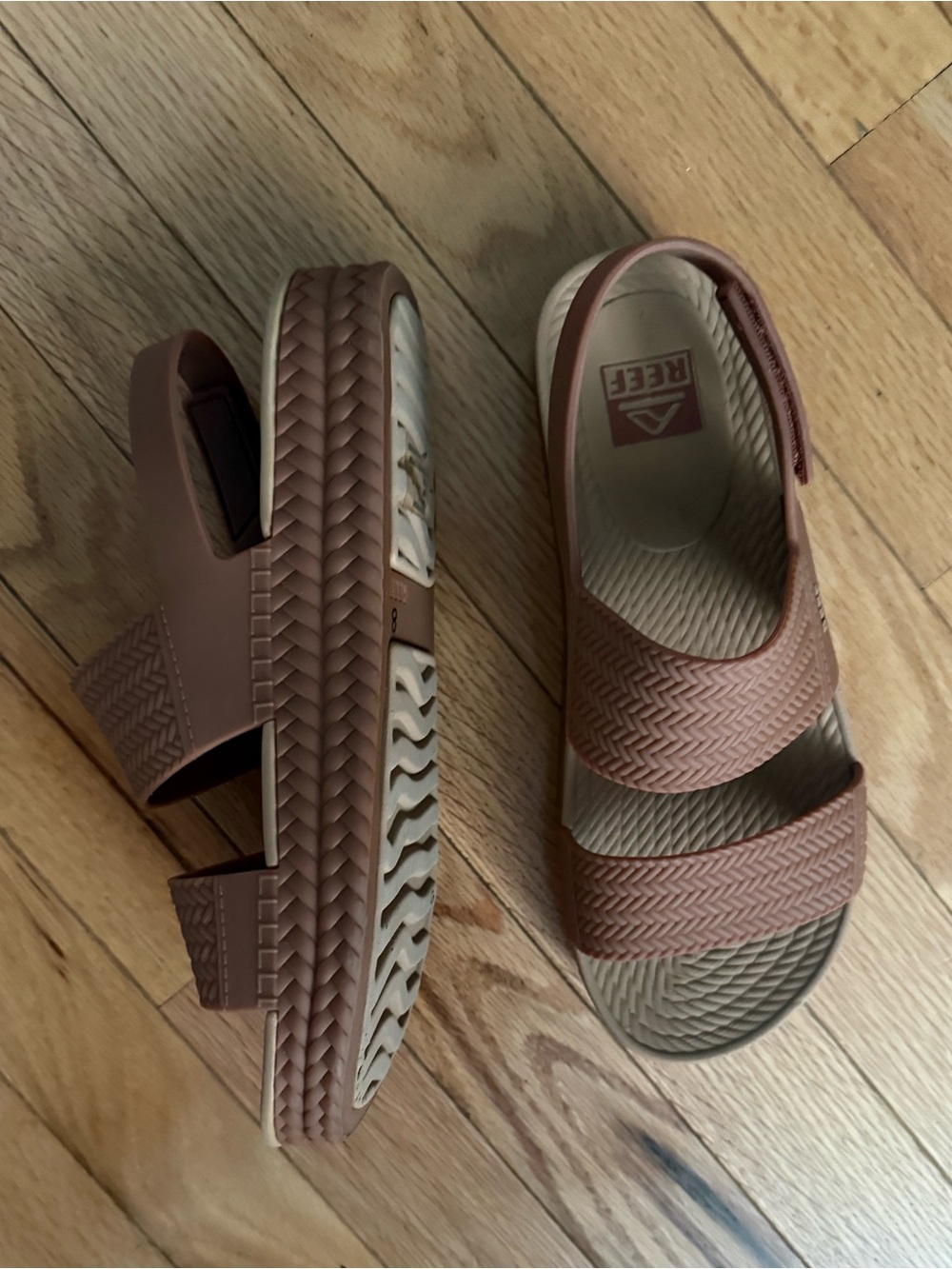 REEF Women’s Water Vista Sandals Brunette Color Adjustable Strap